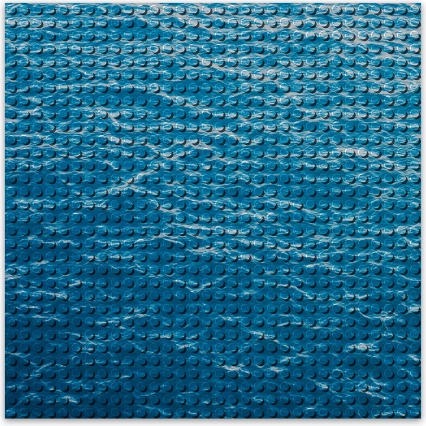 Plaque de construction design BRIXIES Plus - Eau 25,5 x 25,5 cm