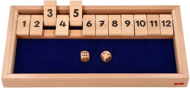 Goki Fermer la boîte, jeu de table pour 2 joueurs
