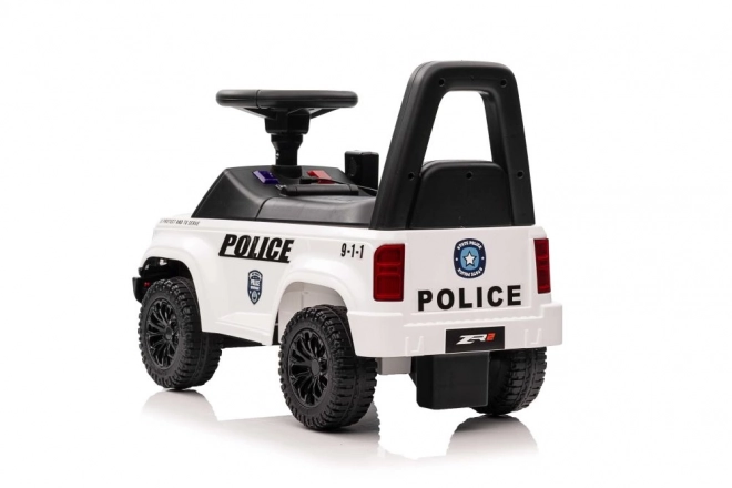 Trottinette Police blanche