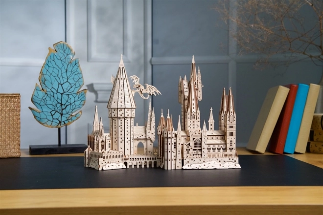 Ugears 3D puzzle mécanique en bois Château de Poudlard, Harry Potter