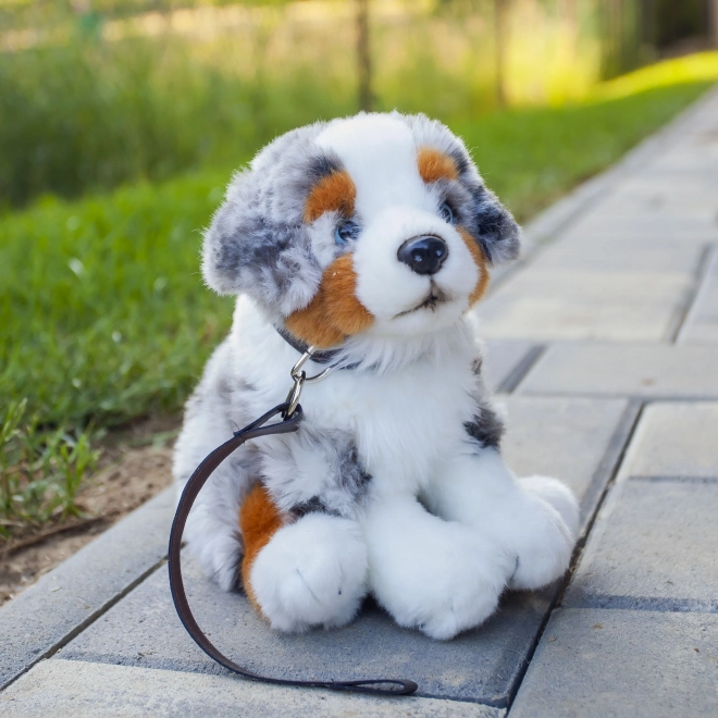 Chien en peluche Berger australien 27 cm ÉCOLOGIQUE