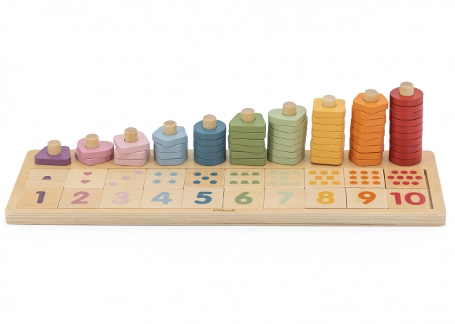 Compteur en bois et jouet de tri Montessori de PolarB