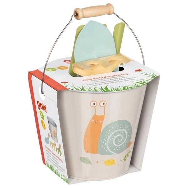 GOKI Ensemble d'outils de jardin 4 pièces