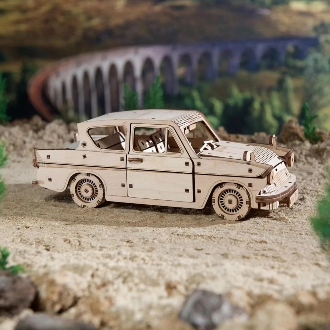 Ugears puzzle mécanique en bois 3D Harry Potter Ford Anglia Volant
