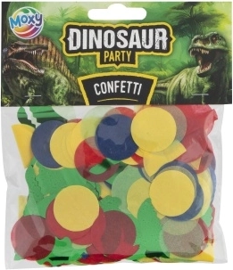 Confettis en papier MOXY Dinosaur Party