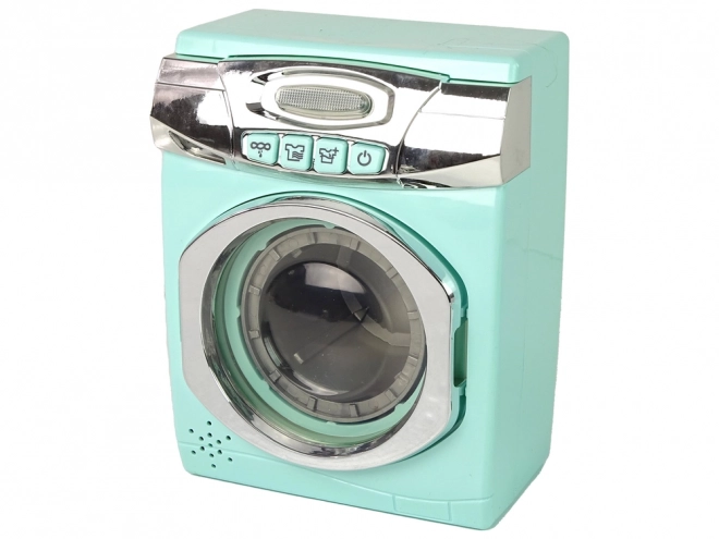 Grand ensemble - lave-linge, panier à linge, planche à repasser
