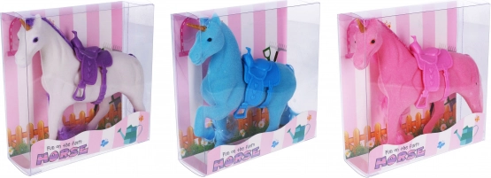 Licorne magique colorée 16 cm