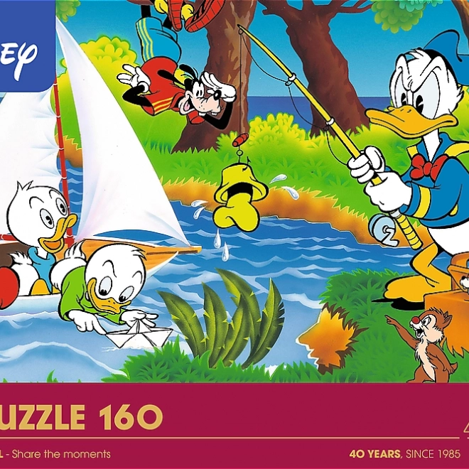 Puzzle Aventures au lac 160 pièces