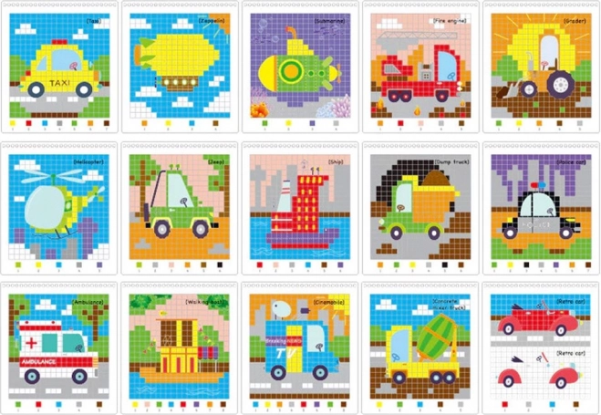 Images pixel créatives
