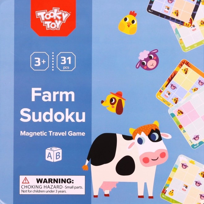 Sudoku de ferme pour enfants par Tooky Toy