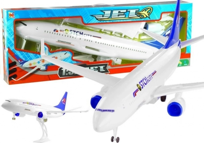 Sons des lumières des avions de passagers