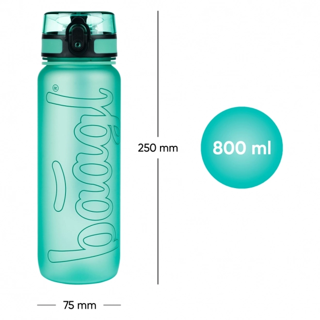 Bouteille à boire BAAGL Tritanova Verte, 800 ml