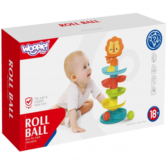 Piste de billes amusante pour enfants WOOPIE