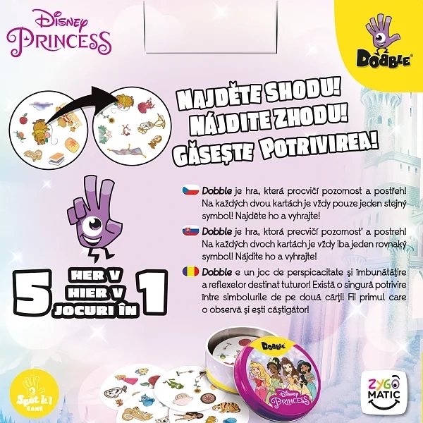 Dobble Disney princesses