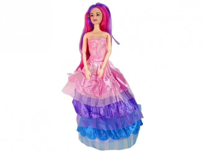 Marionnette princesse avec cheval blanc