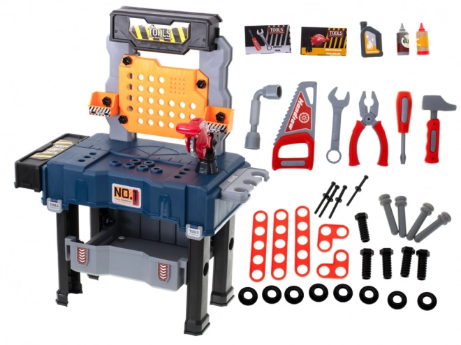 Établi avec outils - 65 pièces