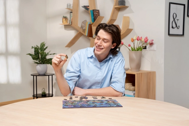 Puzzle en bois Jardin Sauvage 500 pièces