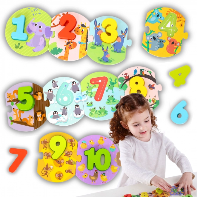 Puzzle éducatif Montessori Tooky Toy