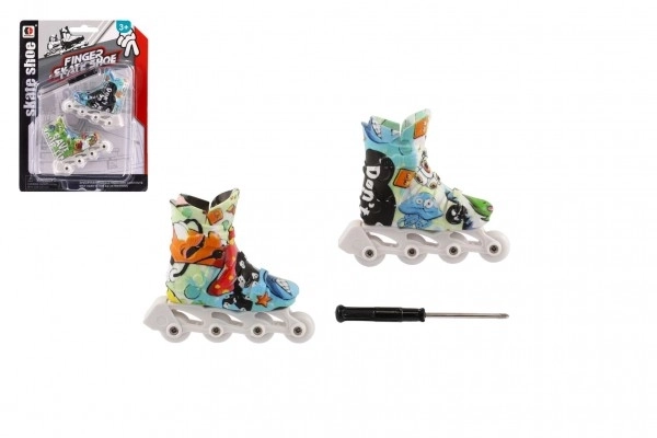 Patins à doigts avec tournevis