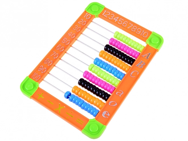 Compteur en plastique coloré pour enfants