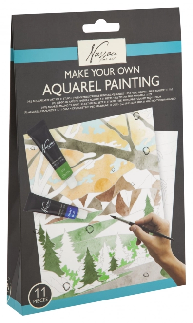Ensemble de peinture acrylique - 4 motifs différents