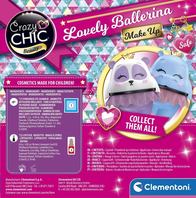 CLEMENTONI Crazy Chic Lovely Make up: Danseuse