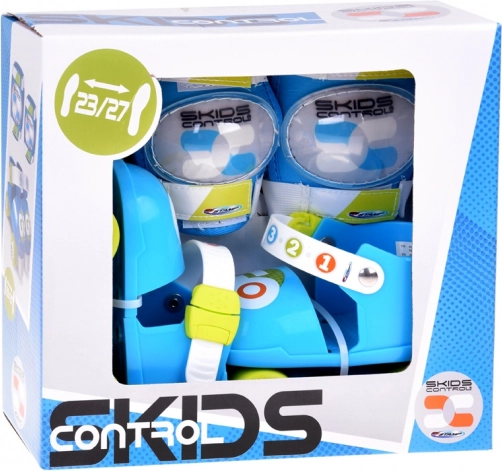 Patins à roulettes ajustables pour enfants avec protections