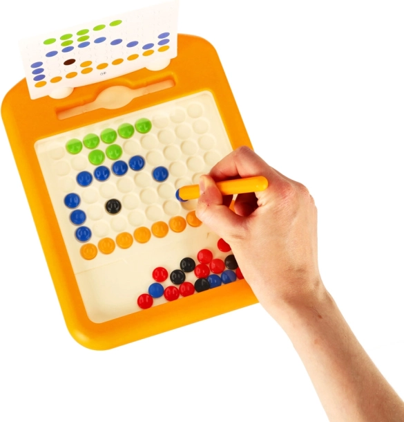 Stylet magnétique et 40 billes pour un jeu précis
