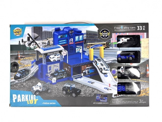 Ensemble de jeu station de police