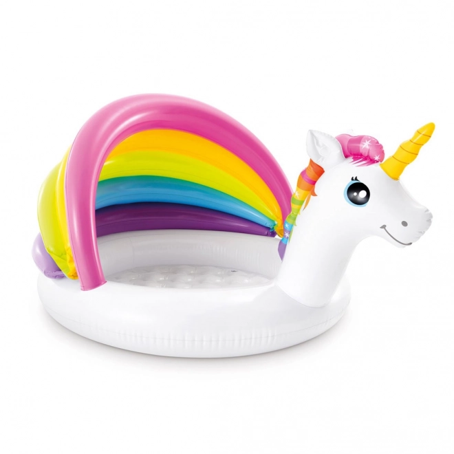 57113NP Piscine avec toit licorne