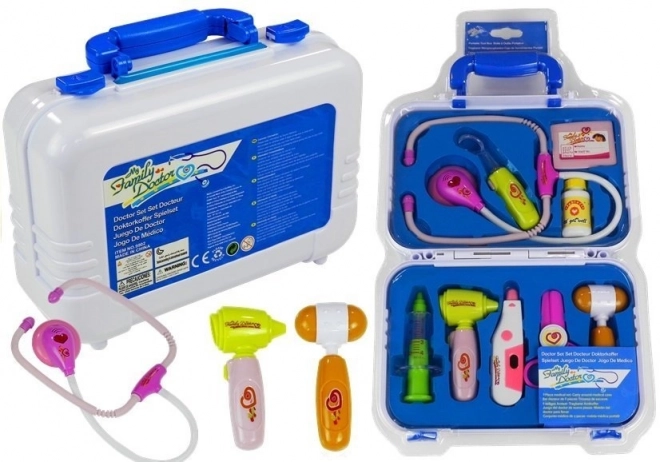 Mallette avec accessoires pour médecin