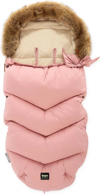 Chancelière d’hiver Fluffy, Vieux rose