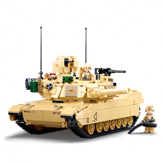 Briques Modèle Sluban M38-B0892 Tank de combat M1A2 Abrams