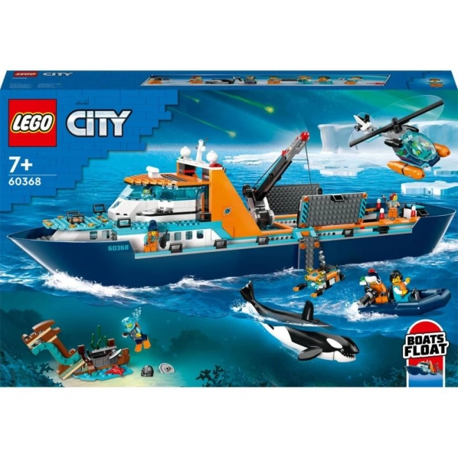 LEGO City bateau des explorateurs de l'Arctique