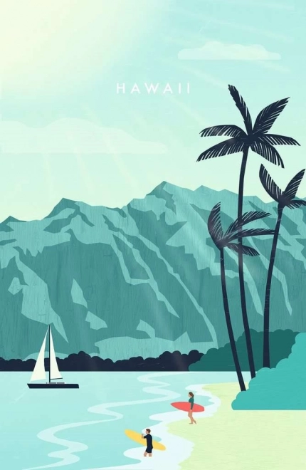 Ravensburger Puzzle Moment : Hawaï 200 pièces