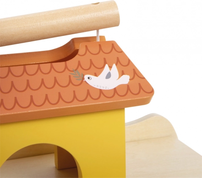 Arche de Noé Safari en bois pour enfants