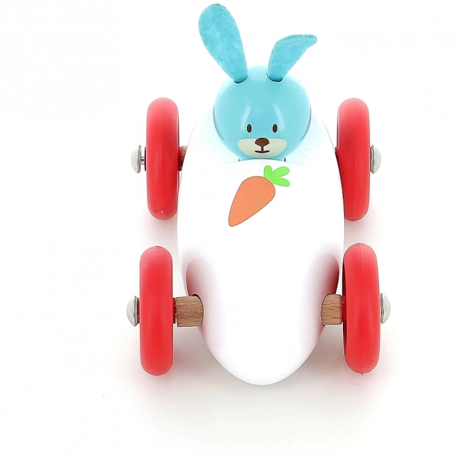 Voiture de course Lapin Vilac