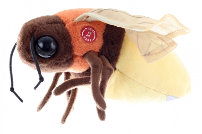 Luciole en peluche lumineuse 17 cm ÉCOLOGIQUE