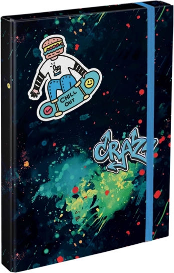 Pochettes pour cahiers scolaires A4 Chill