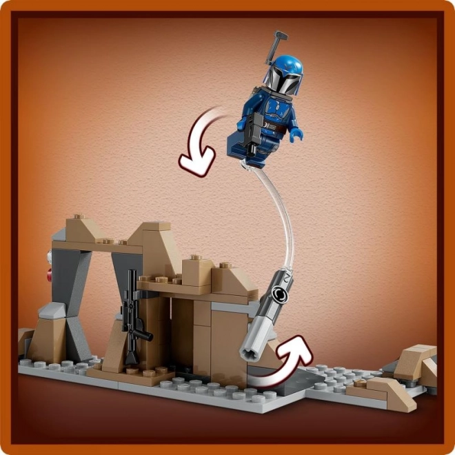 LEGO Star Wars 75373 Ensemble de Bataille Embuscade sur Mandalore