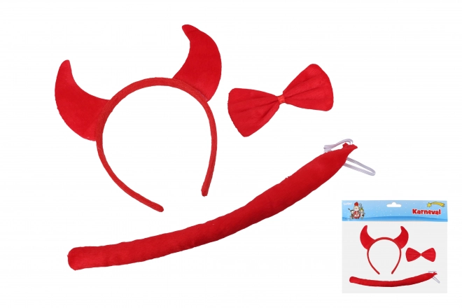 Ensemble de déguisement de diable