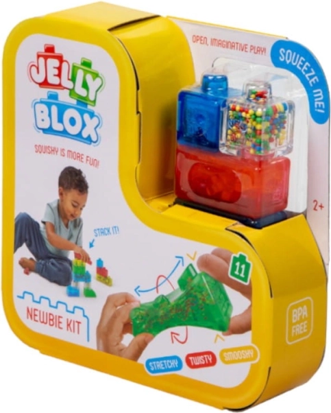 Ensemble pour débutants Jelly Blox à blocs souples