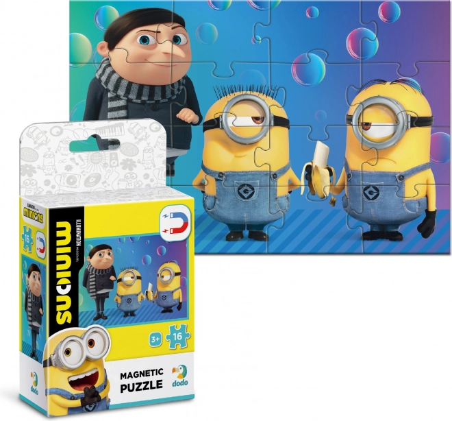 Puzzle magnétique Minions Petit Gru