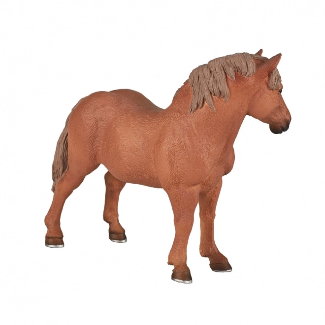 Figurine jument brun Suffolk Punch