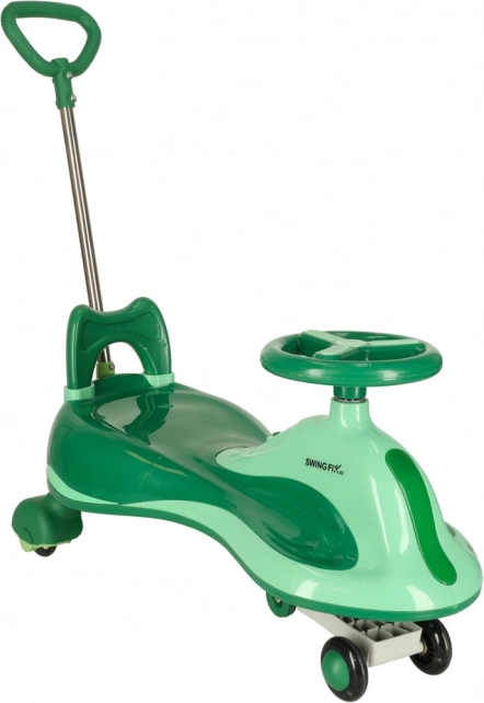 Jouet cavalier vert Swing Fix pour enfants