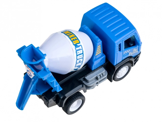 Ensemble de jouets Chantier - Grue, Benne Basculante, Camion Poubelle et Toupie – A