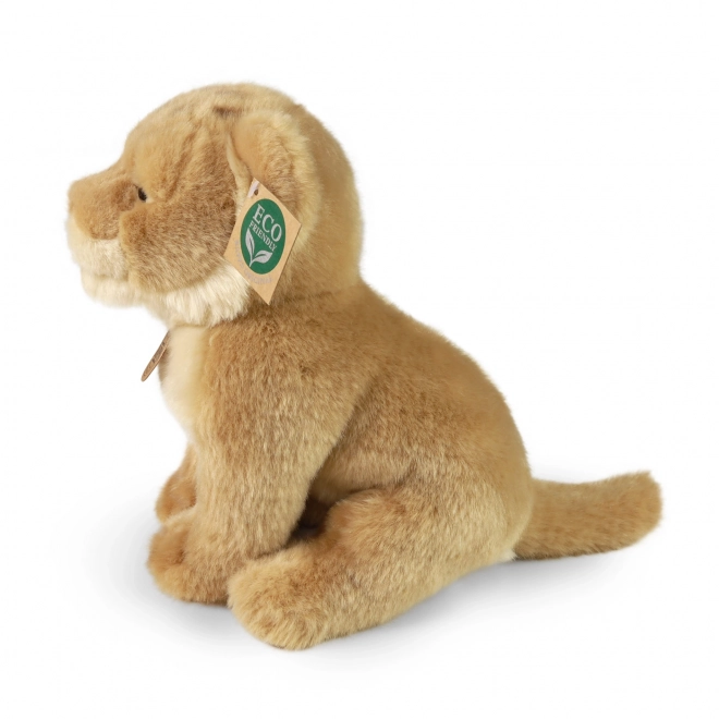 Lionne en peluche 25 cm ÉCOLOGIQUE