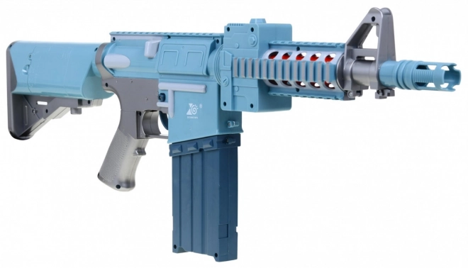 Fusil pour enfants argenté 6+ Blaze Storm 20 balles en mousse longues + viseur