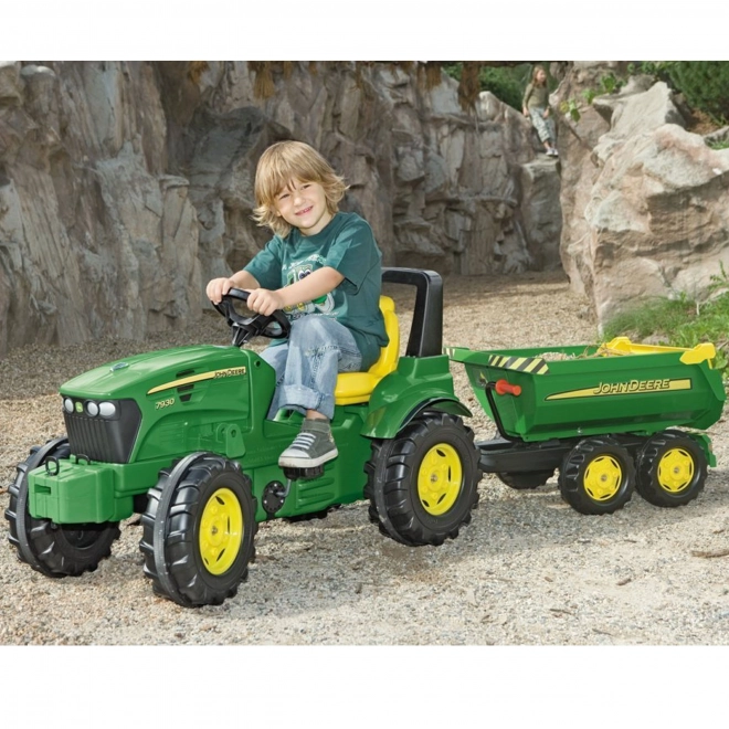 Rolly Toys remorque avec benne basculante John Deere