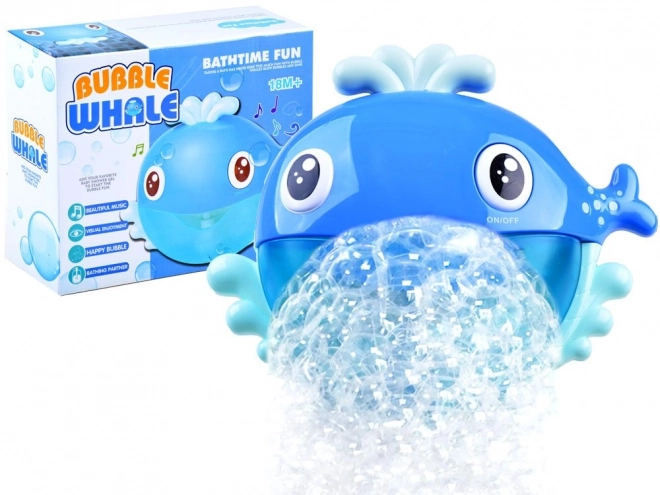 Jouet de bain Baleine bulle fait de la mousse + mélodies ZA3280
